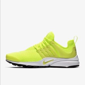 Nike Air Presto sneakers in neon